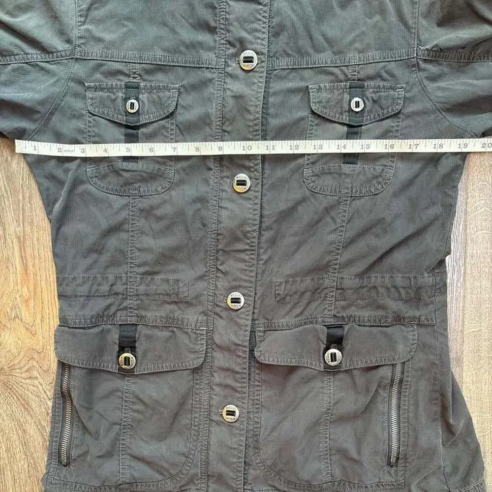 Kuhl Utility Style Hiking Jacket Small Black Y2K